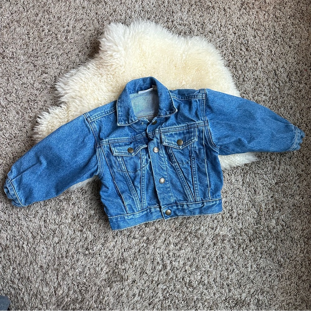 Basic Concepts snap jean jacket size 2T